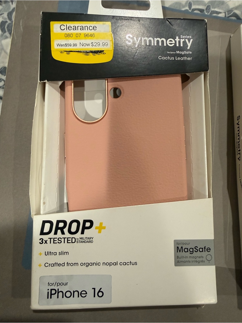 OtterBox iPhone 16 Symmetry Series Pink Case for MagSafe NWT